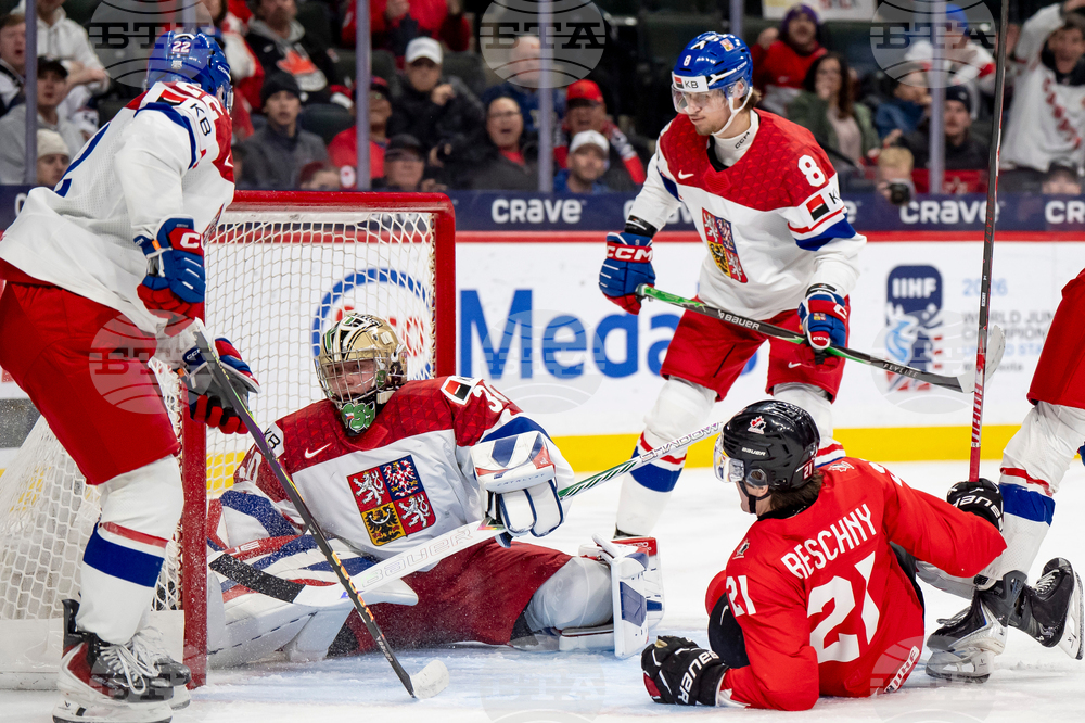 World Juniors Canada Czechia Hockey