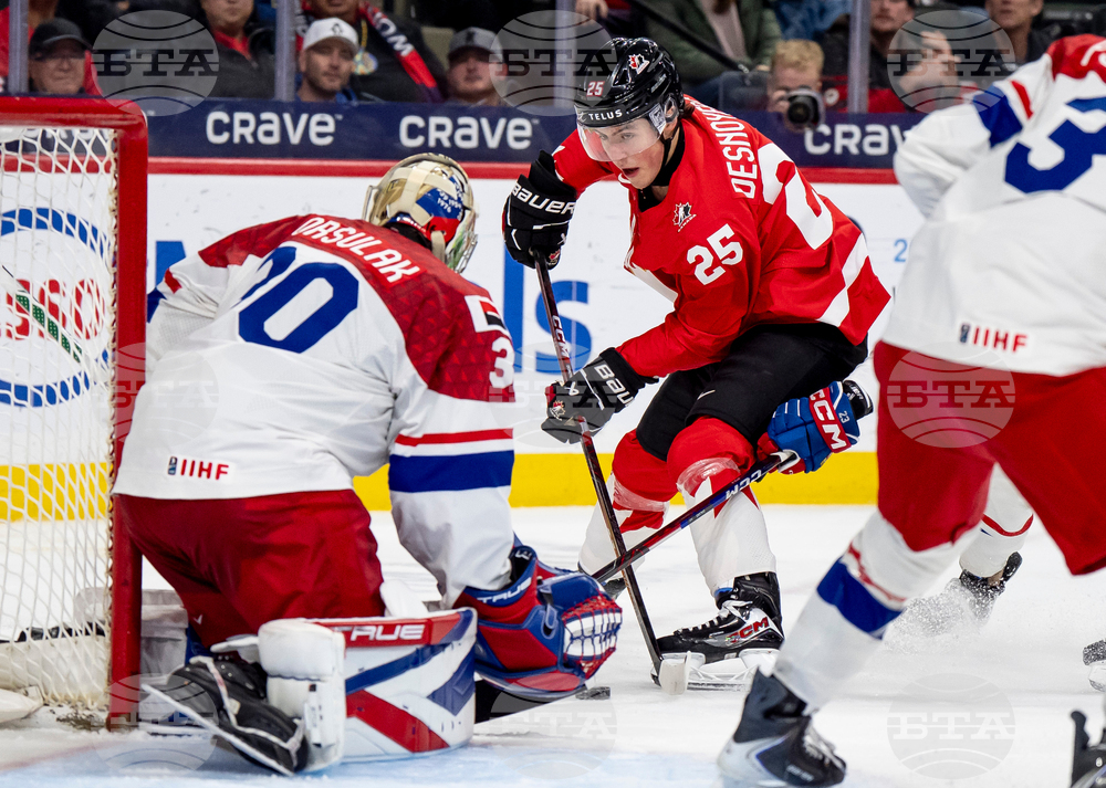 World Juniors Canada Czechia Hockey