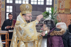 Монтана - митрополит - литургия