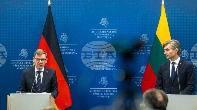 След съвместната отбрана Литва и Германия се обединиха и на дипломатическия фронт