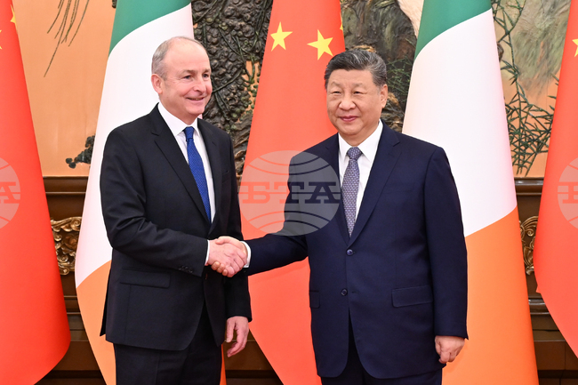 Китай проявява готовност за възстановяване на вноса на храни от Ирландия, каза ирландският премиер