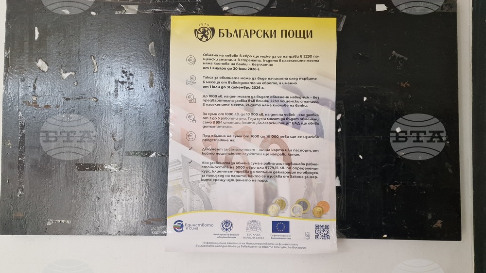 Пловдивска област - пощенски станции - превалутиране