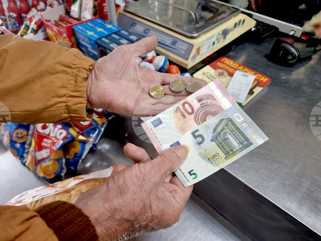 Село Ясен - въвеждане на еврото - плащания