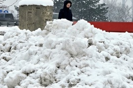 Сърбия - Белград - първи сняг