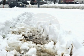 Сърбия - Белград - първи сняг