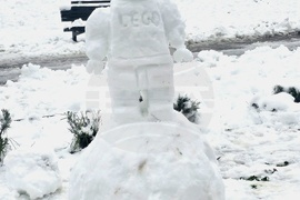 Сърбия - Белград - първи сняг