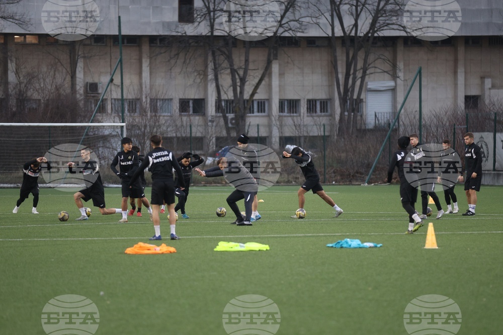 Футбол - ПФК „Славия“ - тренировка