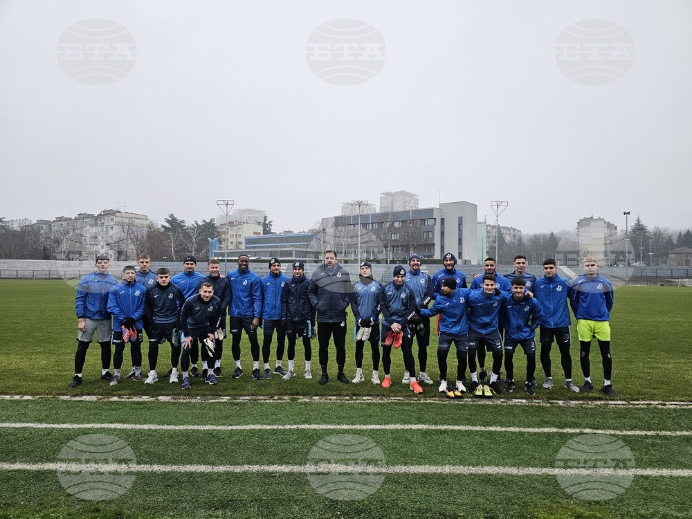 Русе - ФК „Дунав“ - футбол - тренировка