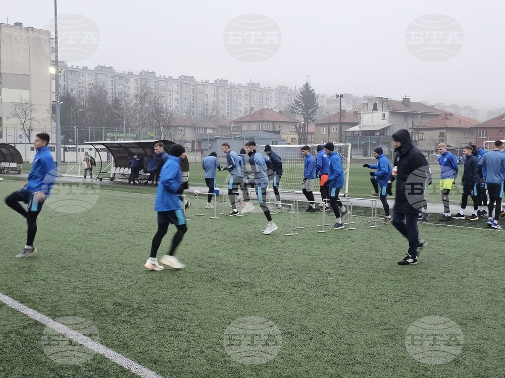 Русе - ФК „Дунав“ - футбол - тренировка