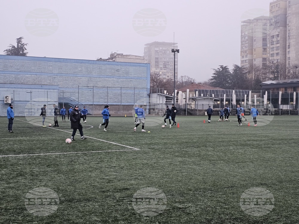 Русе - ФК „Дунав“ - футбол - тренировка