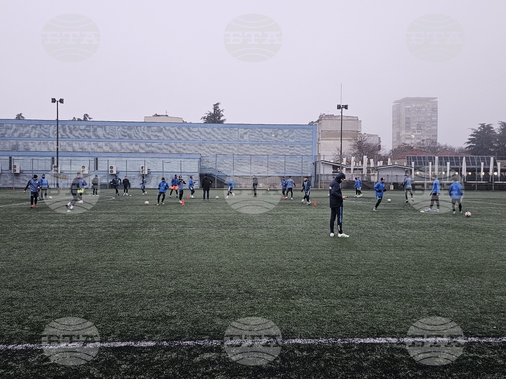 Русе - ФК „Дунав“ - футбол - тренировка