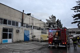 Хасково - склад - пожар