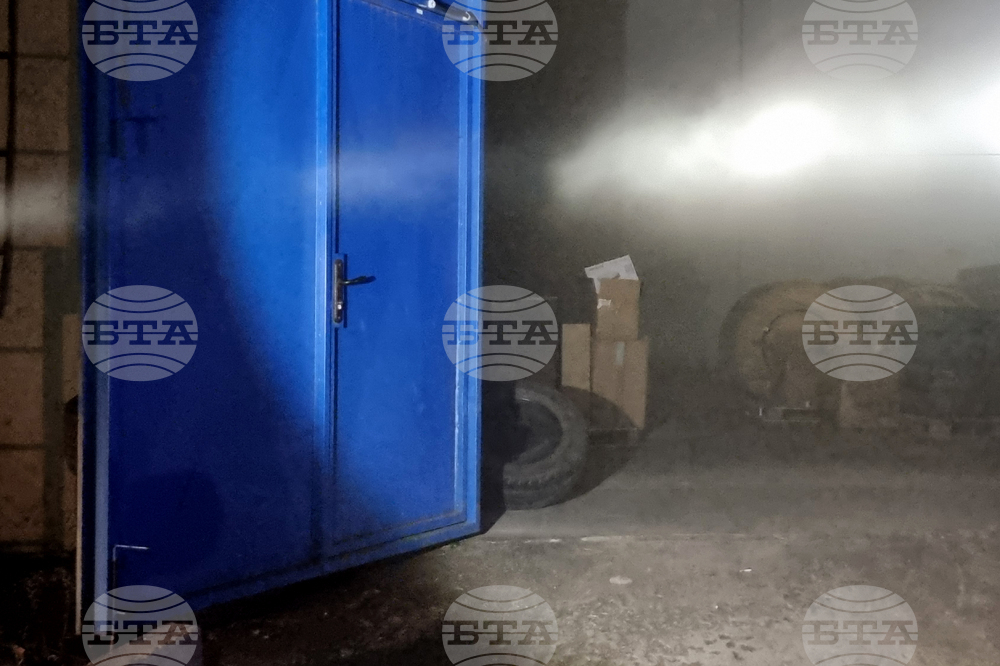 Хасково - пожар - склад