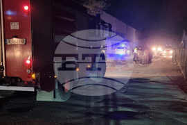 Хасково - пожар - склад