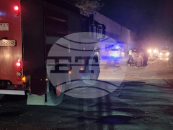 Хасково - пожар - склад