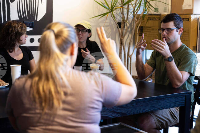 Sign Language Cafe