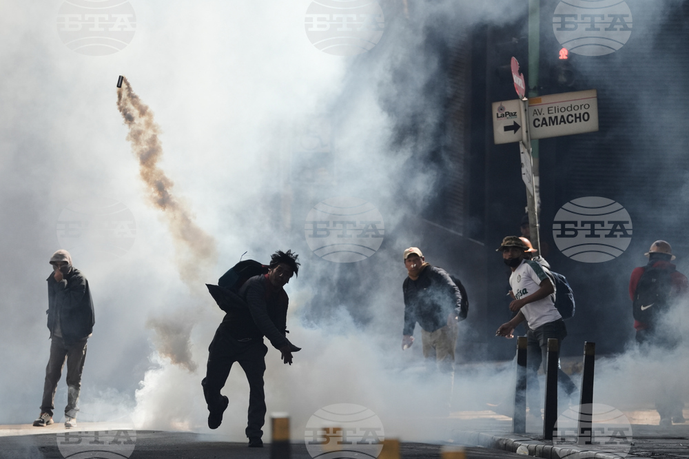 APTOPIX Bolivia Protest