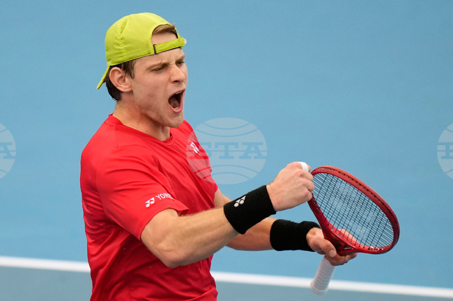 Белгия обяви състав с четирима тенисисти от топ 100 в световните ранглисти на сингъл и на двойки за мача с България в Купа "Дейвис"