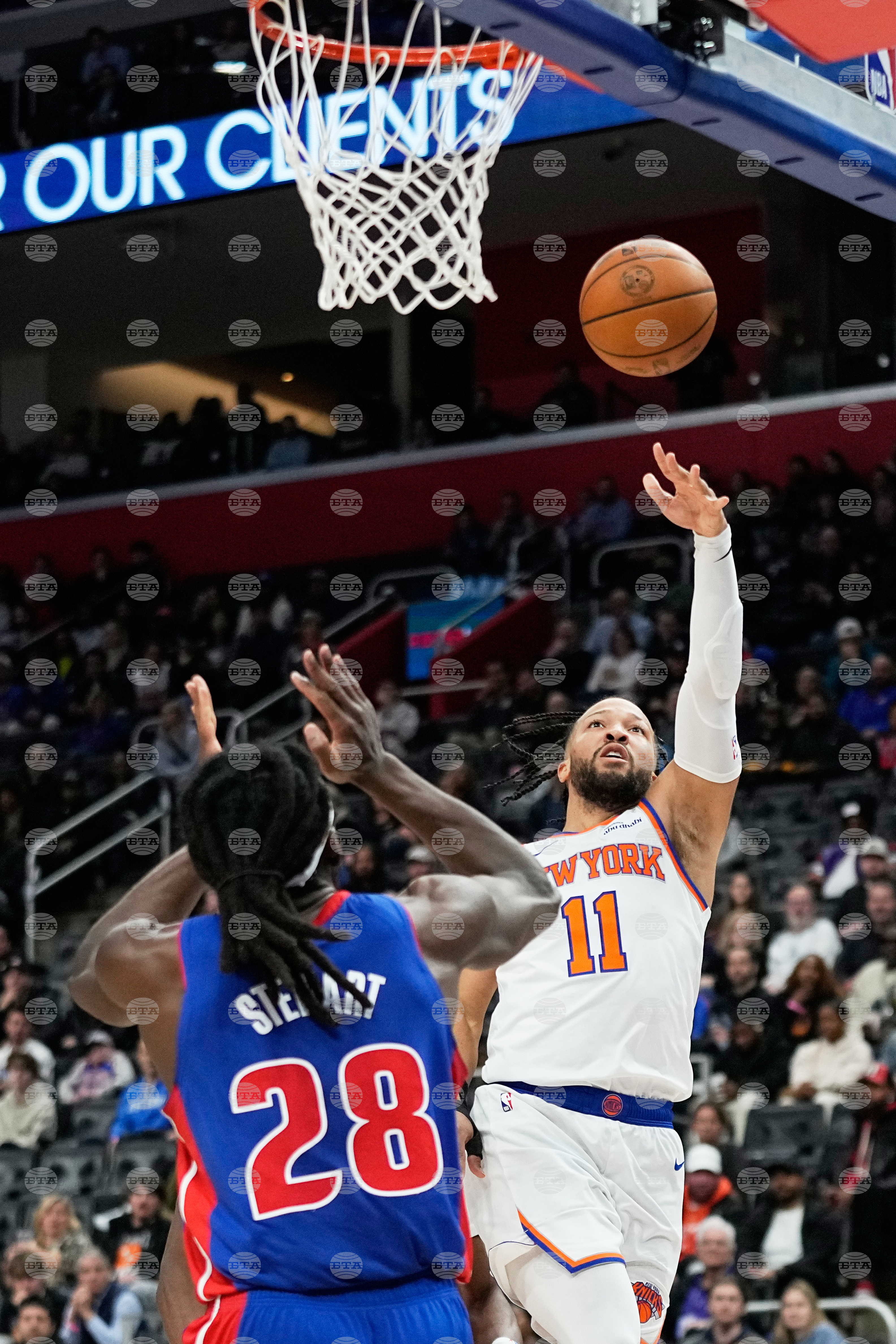 Knicks Pistons Basketball