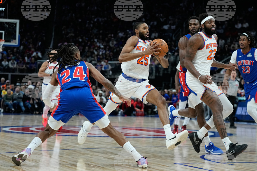 Knicks Pistons Basketball