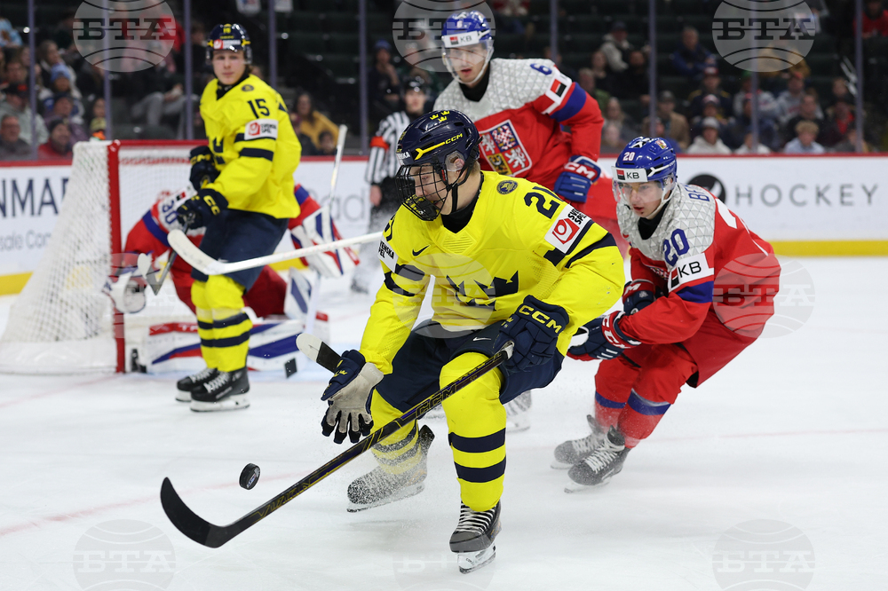 World Juniors Sweden Czechia Hockey
