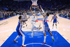 Nuggets 76ers Basketball