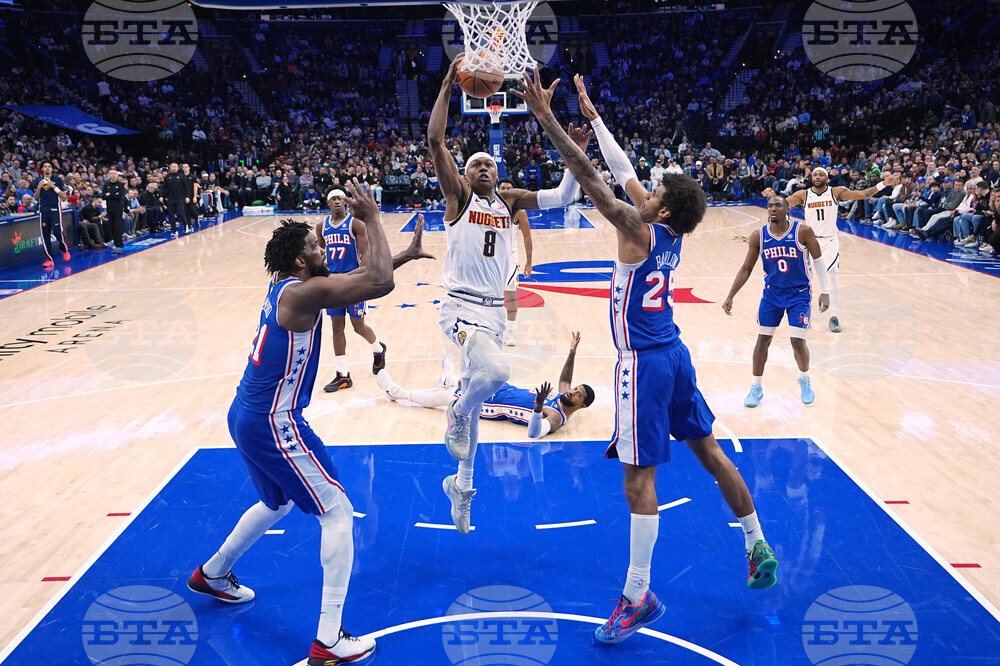 Nuggets 76ers Basketball