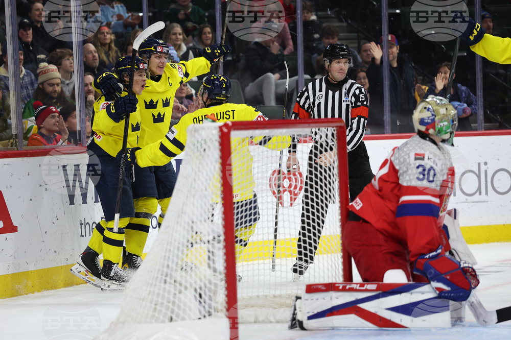World Juniors Sweden Czechia Hockey