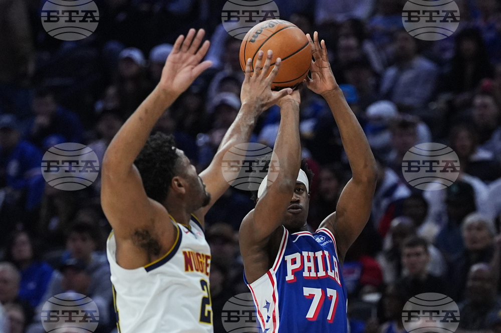 Nuggets 76ers Basketball