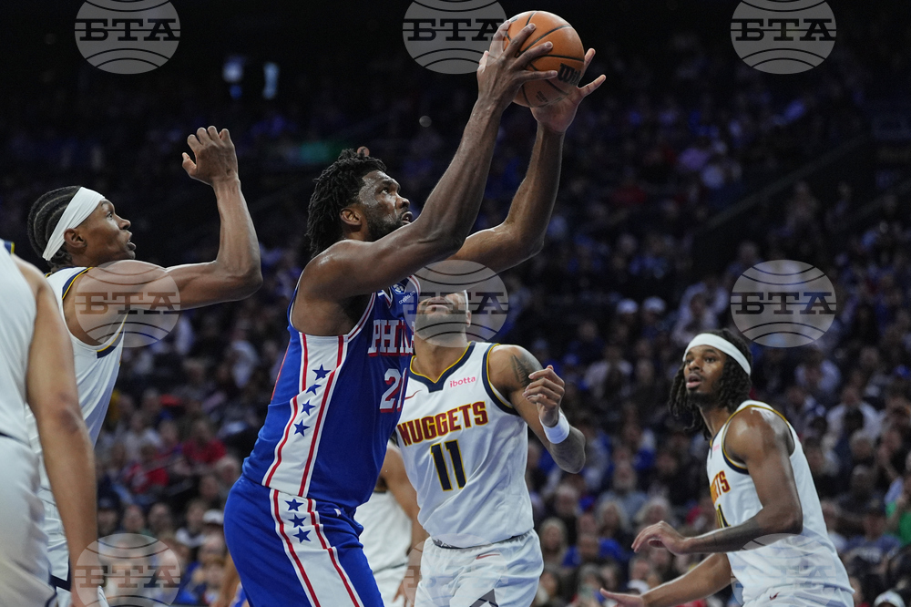 Nuggets 76ers Basketball