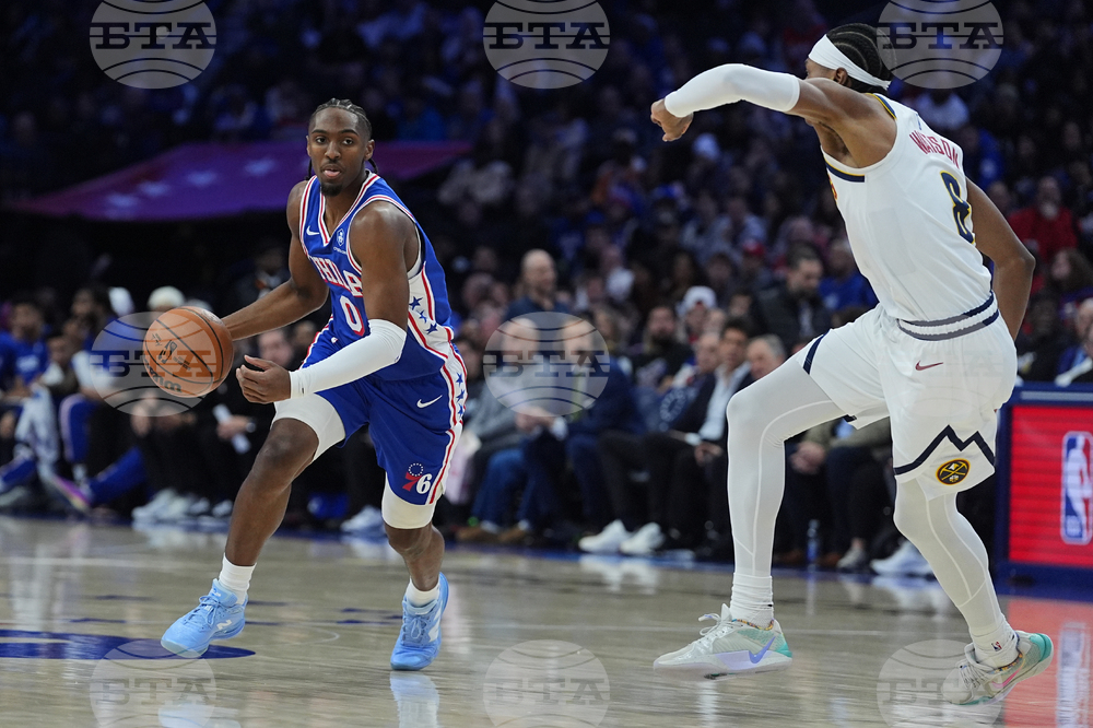 Nuggets 76ers Basketball