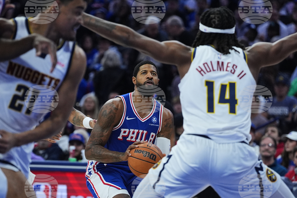 Nuggets 76ers Basketball