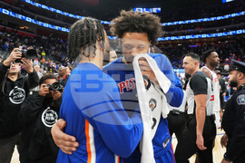 Knicks Pistons Basketball