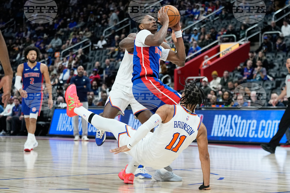 Knicks Pistons Basketball