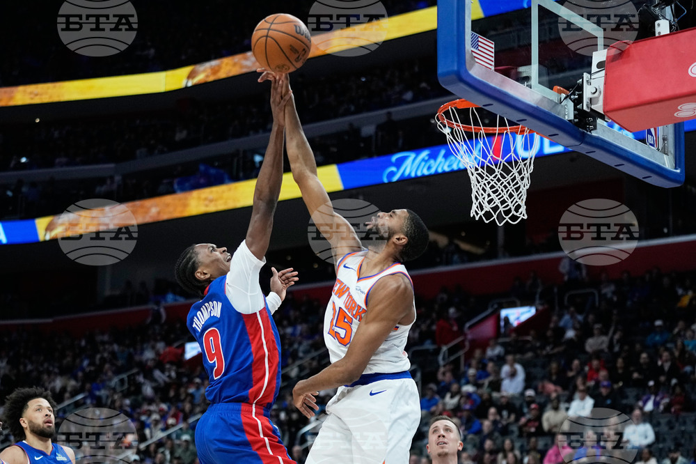 Knicks Pistons Basketball