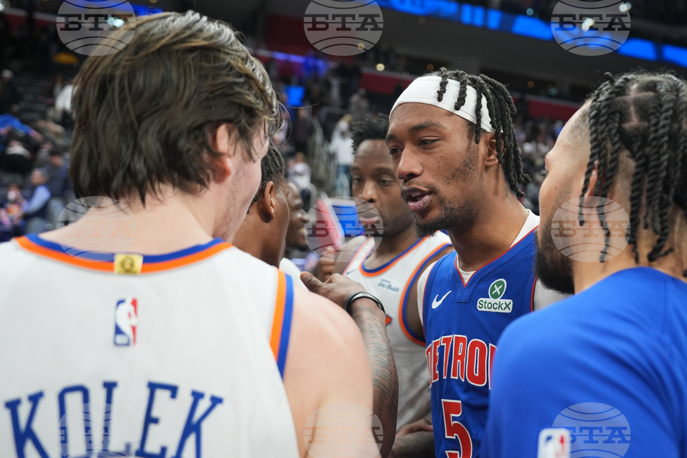 Knicks Pistons Basketball