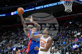 Knicks Pistons Basketball