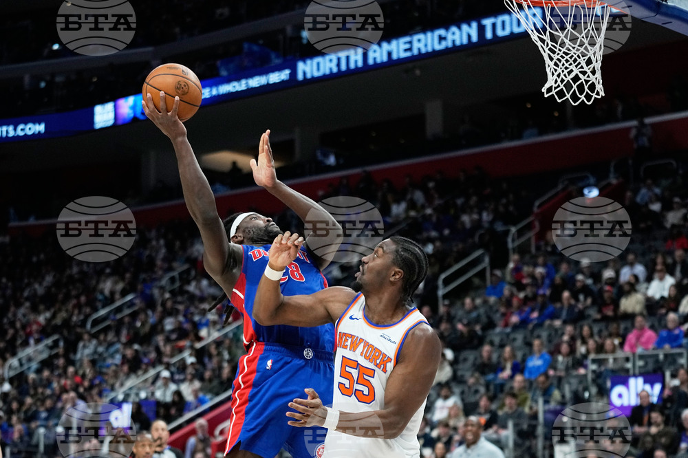 Knicks Pistons Basketball