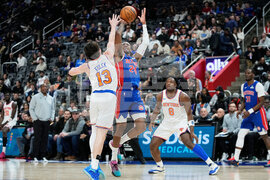 Knicks Pistons Basketball