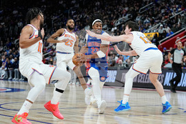 Knicks Pistons Basketball