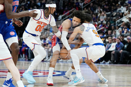 Knicks Pistons Basketball