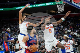 Knicks Pistons Basketball