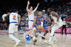 Knicks Pistons Basketball