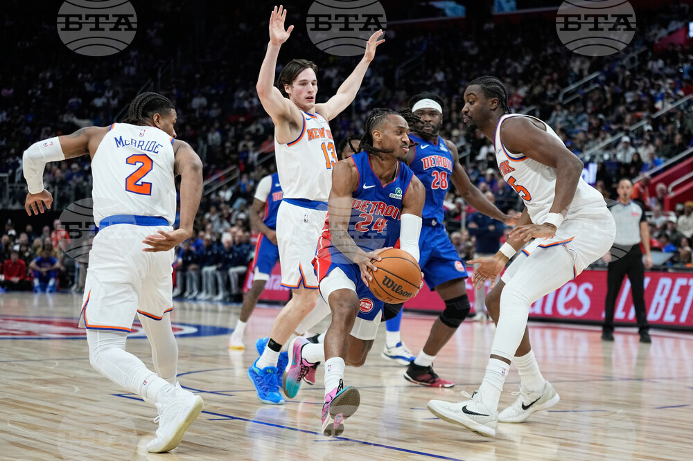 Knicks Pistons Basketball