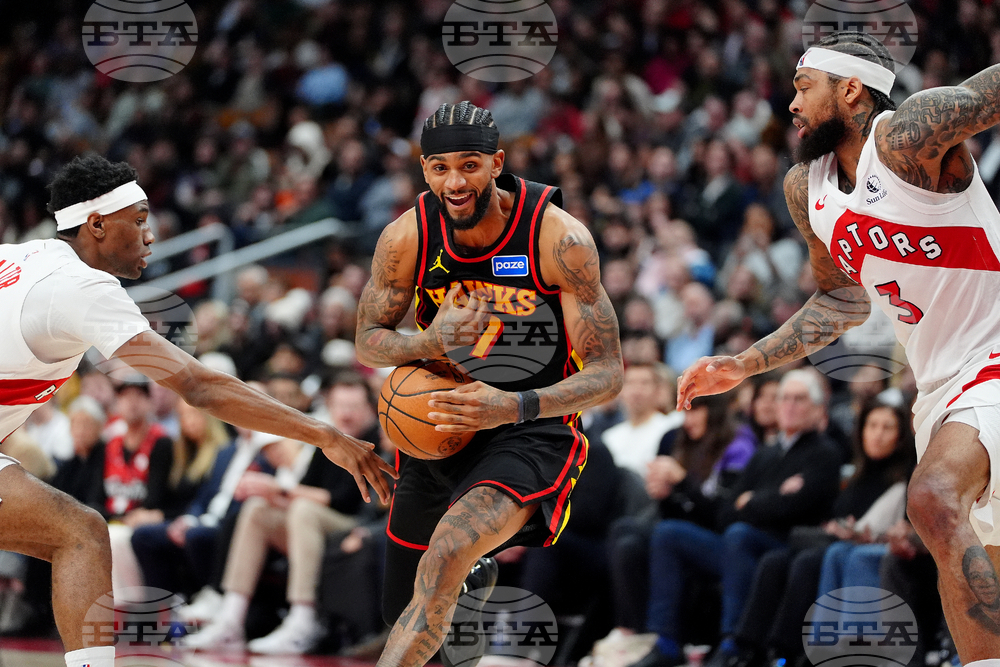 Hawks Raptors Basketball