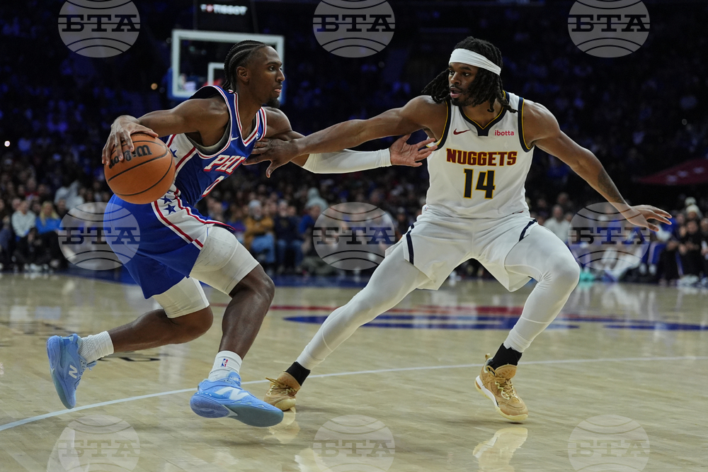 Nuggets 76ers Basketball