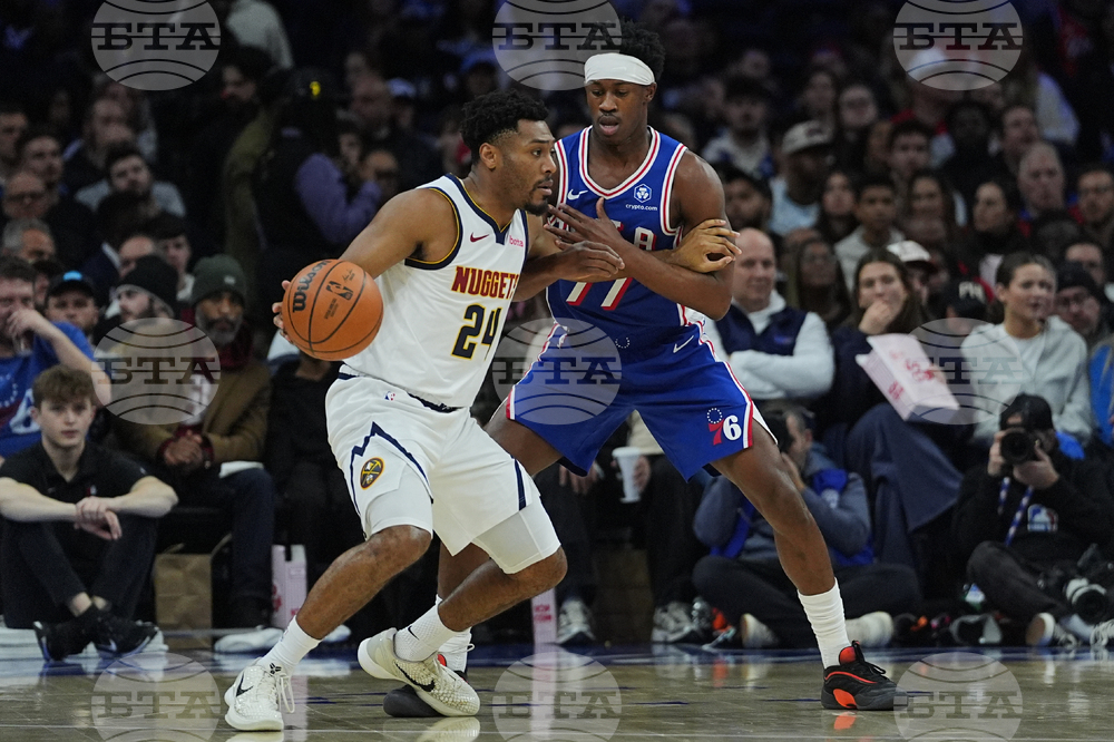 Nuggets 76ers Basketball