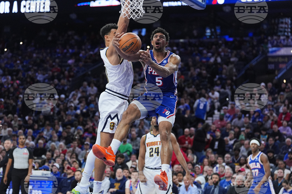 Nuggets 76ers Basketball