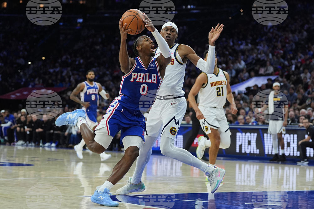 Nuggets 76ers Basketball