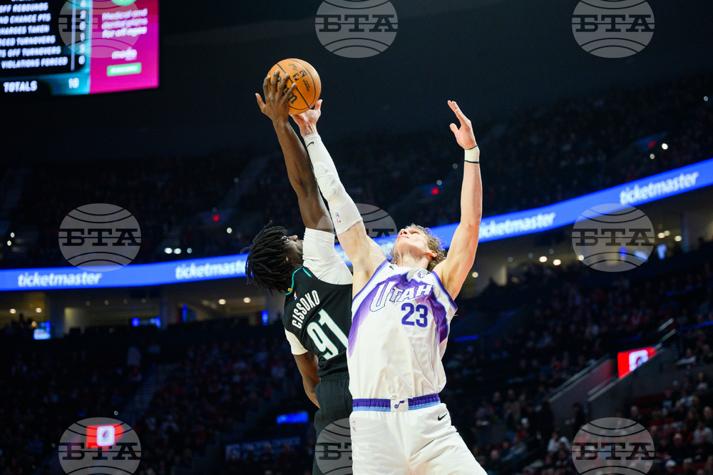 Jazz Trail Blazers Basketball